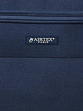 Сумка на колесах велика L синя 75x36x38см/100л/2.8кг/Airtex 823-75, фото 8