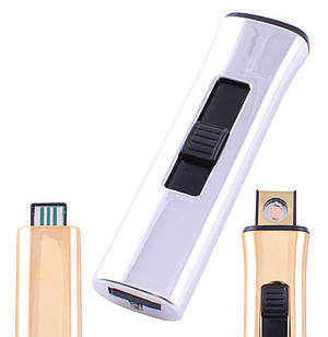 USB запальничка LIGHTER HL-78 Silver