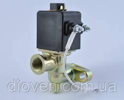 Клапан электромагнітний КЭТ 01, паливний 24В, Оригінал (Арт. КЭТ01)