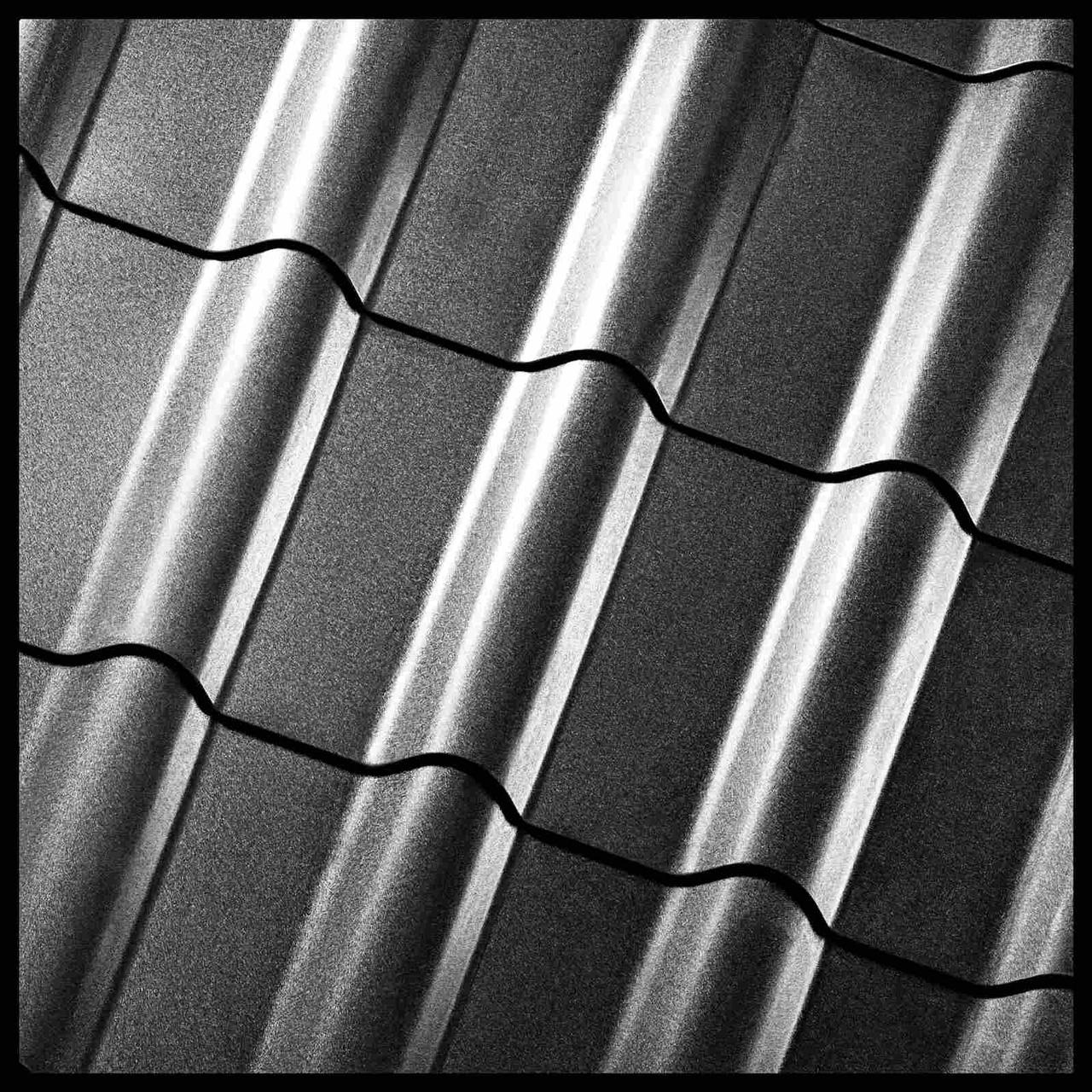 Металочерепиця Яспис — RAL 9005 чорний