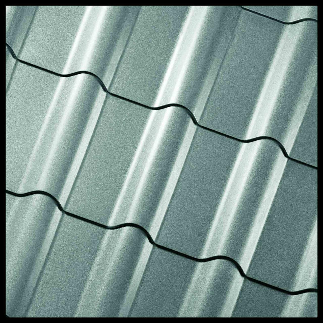 Металочерепиця Яспис — RAL 6020 блідо-зелене