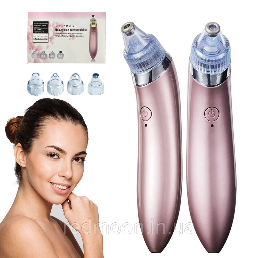 Вакуумний апарат для чистки обличчя Beauty Skin Care Specialist XN-8030 / Апарат для видалення чорних точок, фото 1