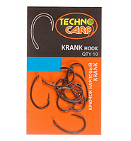 Крючок карповый Технокарп Krank hook № 4