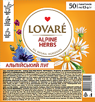 Чай Lovare 50 пак * 2 г Альпійські трави, пак 50шт