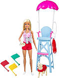 Барбі рятувальник на пляжі Barbie Lifeguard Playset, фото 3