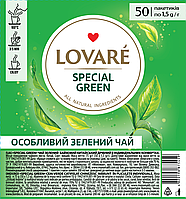 Чай LOVARE Special Green, пак 50 шт.
