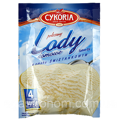 Морозиво сухе із вершковим смаком Цикорія Cykoria o smaku smietankowym 60g 25шт/ящ (Код: 00-00012182), фото 1