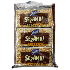 Грильяж з сезаму Бонтікі Bontiki sezamki 81g 34шт/ящ (Код: 00-00012205)