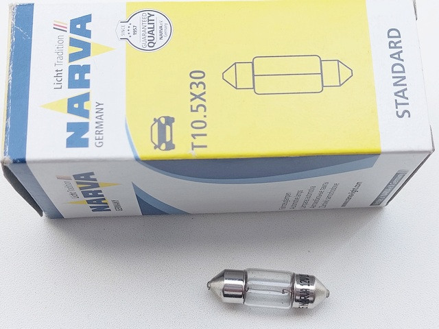 Лампа C10W 12V SV 8,5 (28мм) (Narva) 17315, фото 1