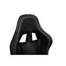 Геймерське розкладне крісло ігрове для геймерів Elite 2668 геймерський стілець комп'ютерний ігровий чорний, фото 7