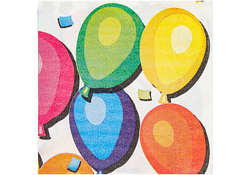 Набір серветок столових "Maxi" 2-х шарові Ballons (20шт) №MX44655(36)
