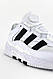 Кросівки чоловічі Adidas Niteball White Black, фото 8