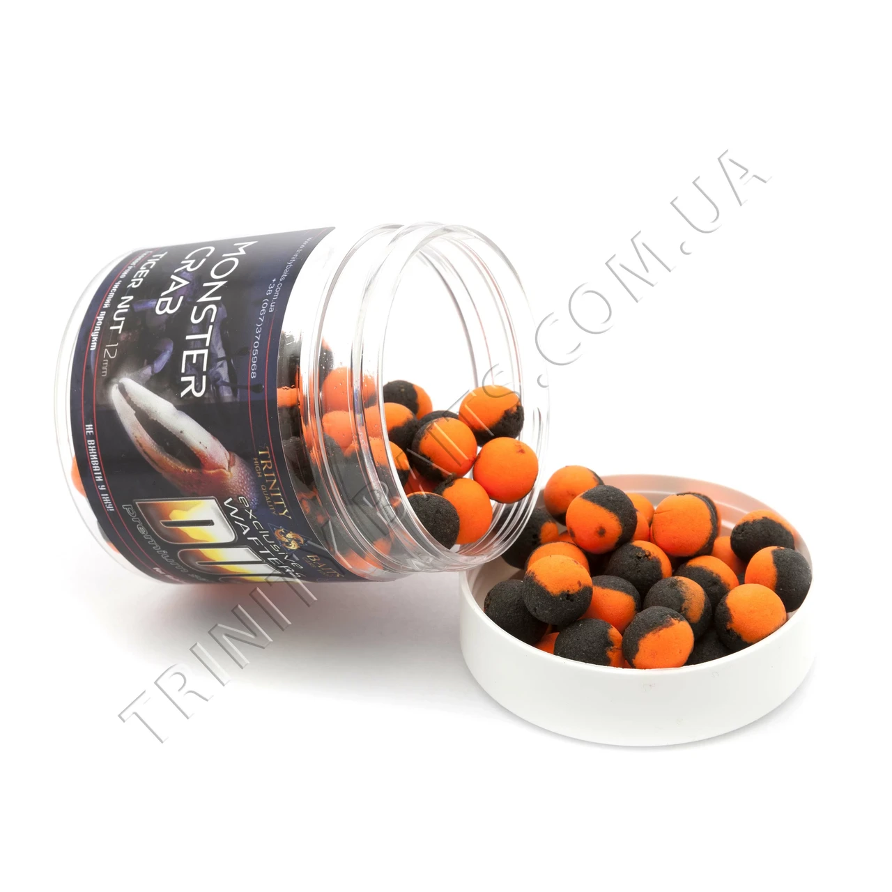 Вафтери Trinity Baits Duo Monster Crab-Tiger Nut 12 мм 45 г, фото 1