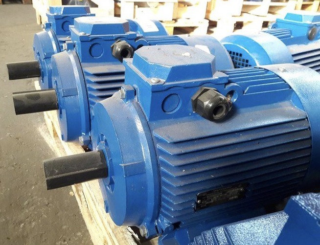 АИР90LA8 (електродвигун АИРLA8 0.75 кВт 750 об/хв), фото 1