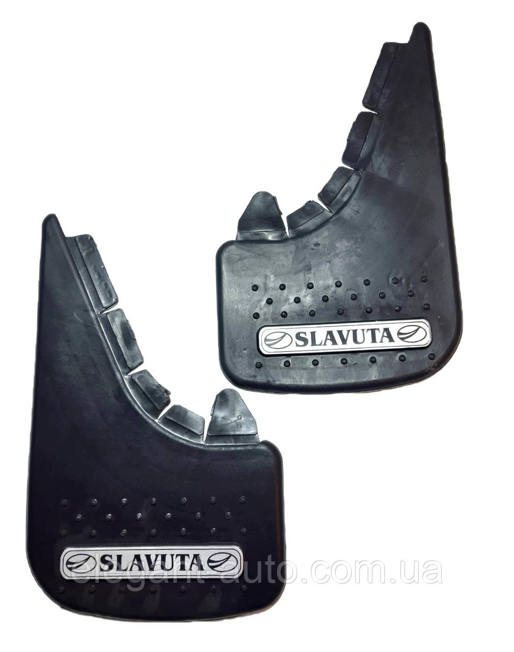 Бризковики малі "SLAVUTA" Серебренн. напис + М'який бриз-к із видавлен. шипами "Елегант"(2шт)