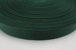 ТЕСЬМА РЕМ'ЯНА (Тесьма сумкова.) ширина 3см, колір зелений