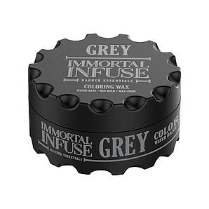 Сірий кольоровий віск для волосся Immortal Grey Coloring Wax 100 мл (152-070)
