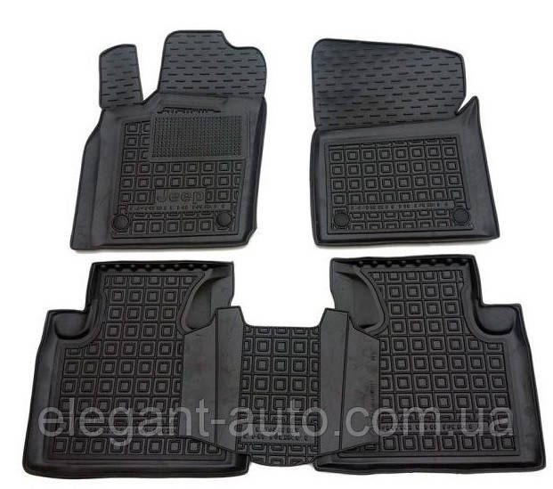 Килимки салона Jeep Grand Cherokee 2013 - (WL) "Avto-Gum" 11540