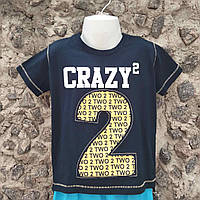 Футболка дитяча CRAZY 2, Туреччина Т2550