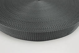 ТЕСМА РЕМ'ЯНА (Тесма сумкова.) ширина 3см, колір графітовий