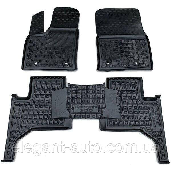 Килимки салона Toyota Land Cruiser 300 2021- "Avto-Gumm" 11881