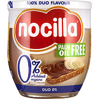 Паста Шоколадно-молочная Nocilla Duo без сахара и без пальмового масла 190 г Испания