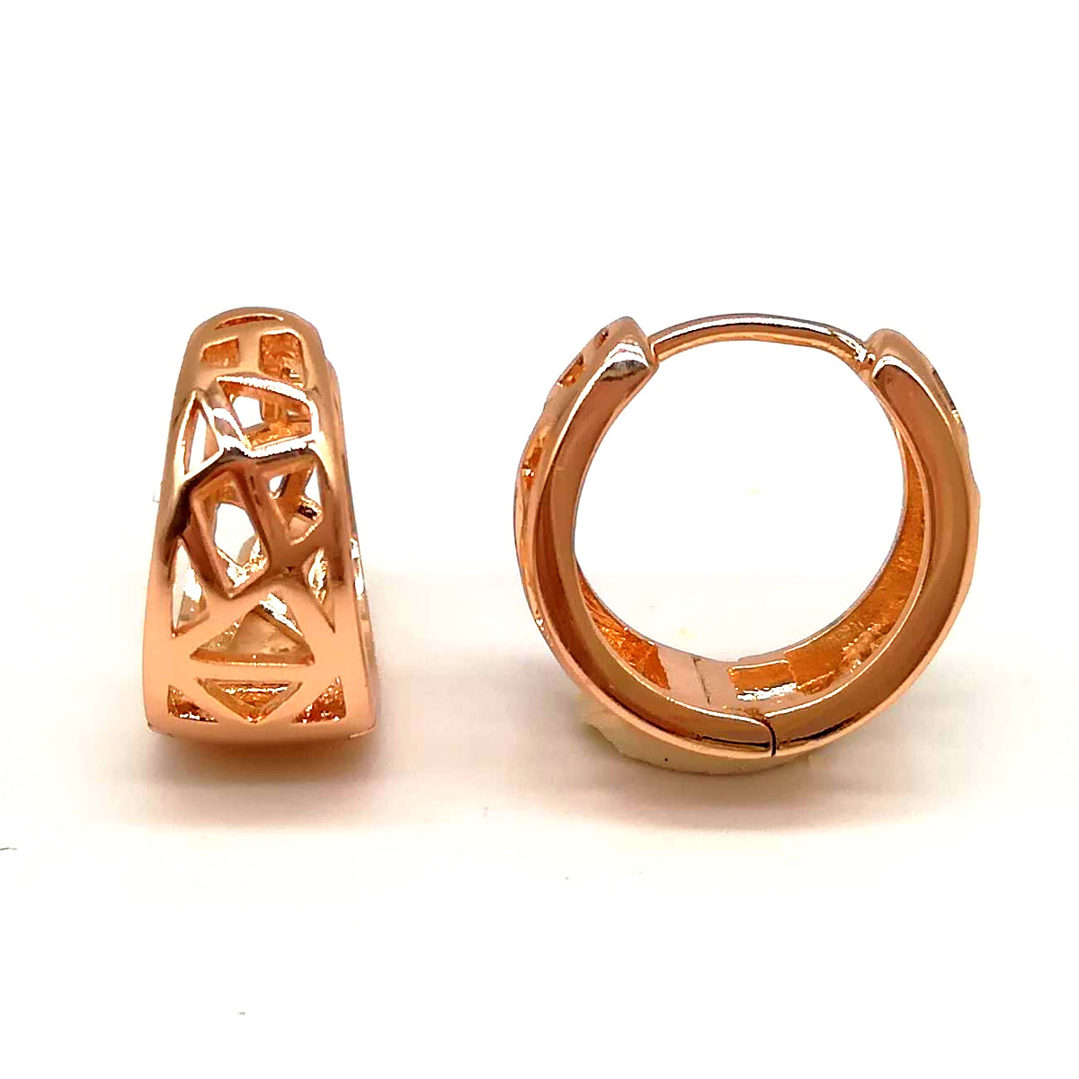 Сережки Xuping з медичного золота, у позолоті, ХР00086 (1)