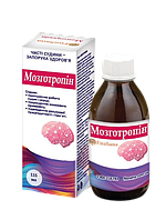 Мозготропін сироп рослинний 115 мл, FitoSana, для очищення судин, при аритмії, стенокардії, мігрені