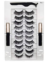 Набір вій на магнітному підведенні Magnetic Large Mix-1 10 пар