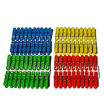 Набір прищіпок коротких Обухів 20 штук, фото 2