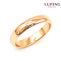 Обручальное кольцо Xuping, ширина 4 мм, вес 3 г, позолота 18K, ХР01136 (21)