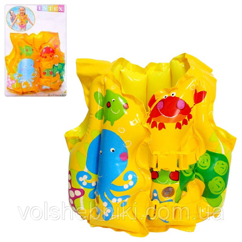 Жилет надувної «Рибки» ТМ Intex арт. 59661