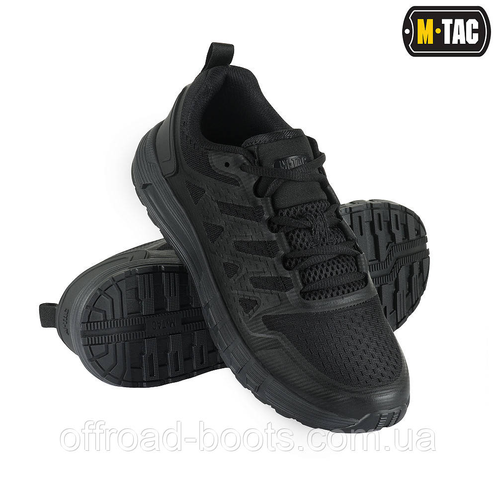 Кросівки літні тактичні чоловічі, жіночі M-Tac Summer Sport чорні