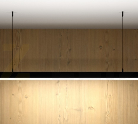 Підвісний алюмінієвий LED світильник 70W 1420м, фото 1