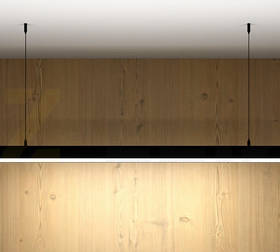 Підвісний алюмінієвий LED світильник 70W 1420м