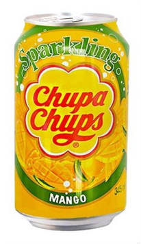 Напій газований Chupa Chups манго 345 мл, 24шт/ящ