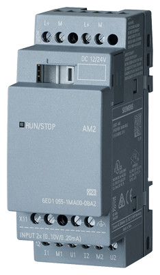 Siemens LOGO! AM2 AQ, Модуль розширення, 6ED1055-1MM00-0BA2