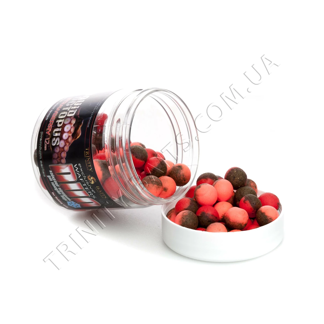 Вафтери Trinity Baits Duo Squid Octopus-Strawberry 10 мм 30г