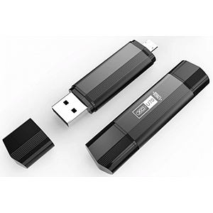 USB флешка 2в1 8GB XO U70 OTG Micro USB-USB 2.0U для телефону, комп'ютера