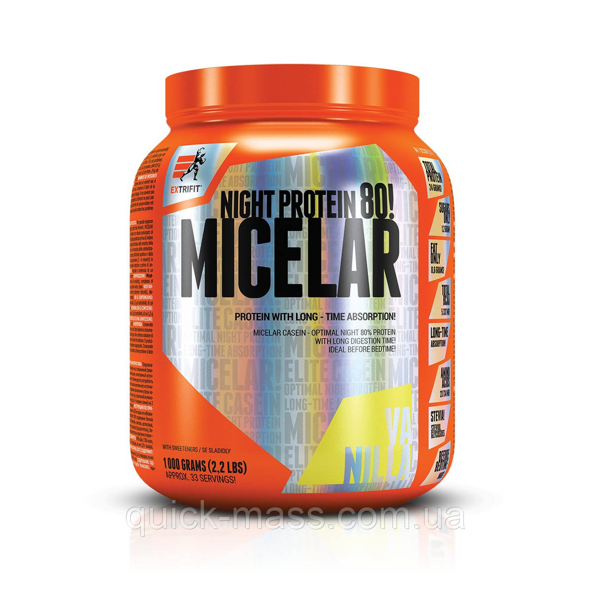 Казеїн Extrifit Micellar Casein Protein 1000g