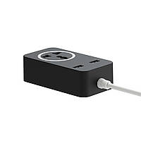 Сетевой фильтр XO WL03 2USB/ 1 OUTLET/ 10A 1.8M Black