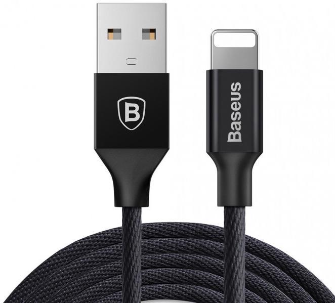 Кабель Baseus Yiven Cable For Lightning 1.8M Black