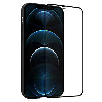 Защитное стекло гибкое Ceramic для iPhone 12 Pro Max Black