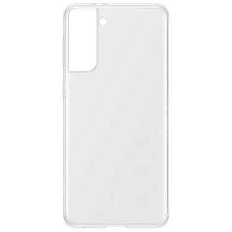 Чохол Silicone Case WS Samsung S21 Plus ( G996 ) Прозорий, фото 1