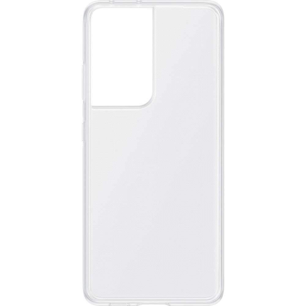 Чохол Silicone Case WS Samsung S21 Ultra ( G998 ) Прозорий