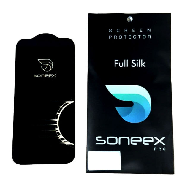 Захисне скло Soneex Full Silk Pro iPhone 12 Pro Max Black