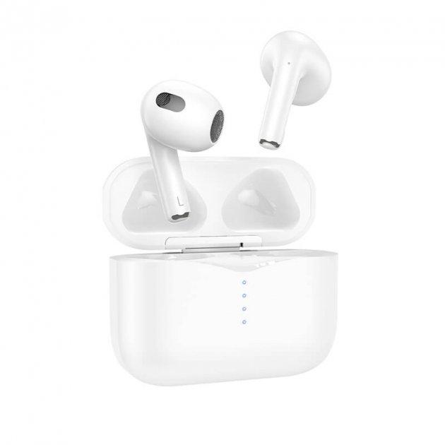 Навушники Bluetooth Hoco EW09 Soundman true wireless BT headset White