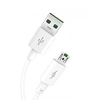 Кабель XO NB119 5A super fast charging USB cable Micro белый