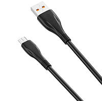 Кабель XO NB185 6A PD fast charger cable for micro 1M Black