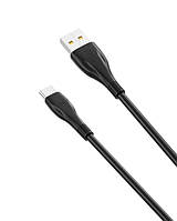 Кабель XO NB185 6A PD fast charger cable for type-c 1M Black